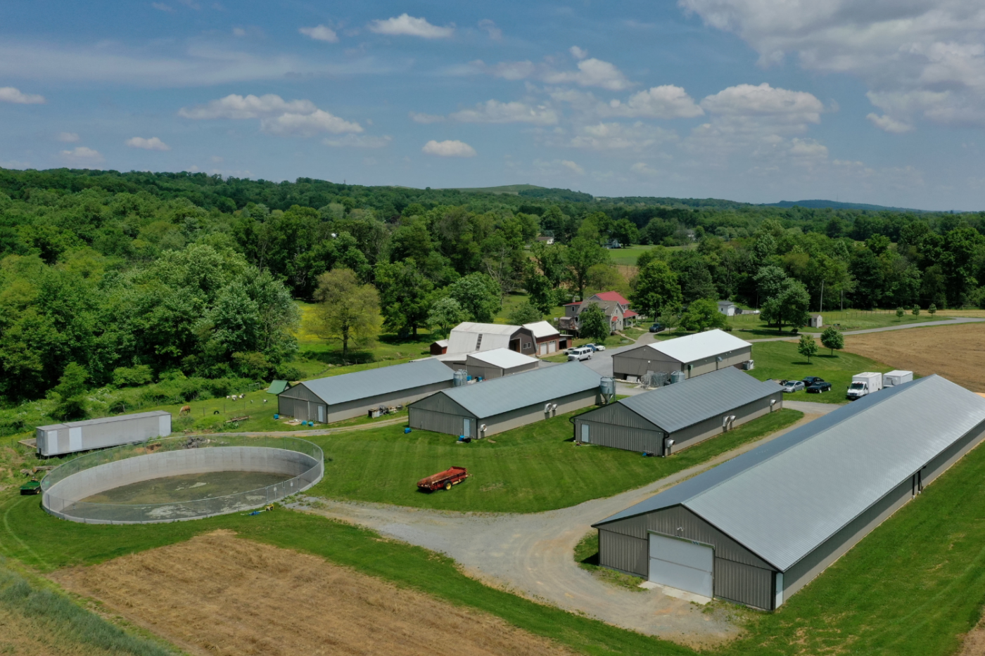 exterior of shirlock acres farm